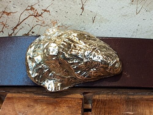 Chatham Oyster Shell Buckle in Solid Brass