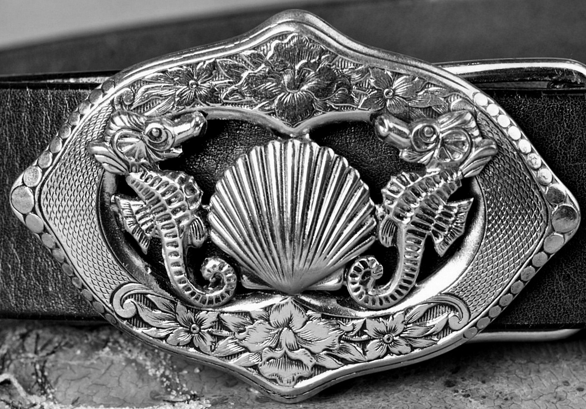 Seahorse Shell Buckle - Image 2