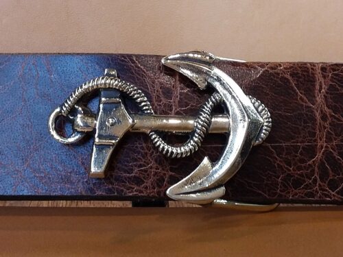 Anchor Buckle in Solid Brass