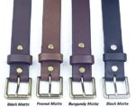 Patriot Colonial Leather Belt Colors