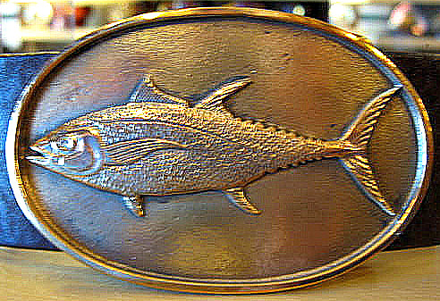 Tuna Buckle in Solid Brass