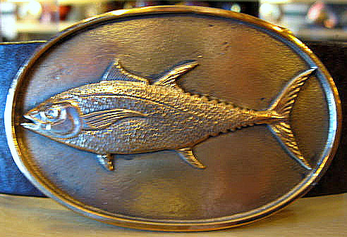 Tuna Buckle in Solid Brass
