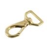 Swivel Snap in Natural Brass