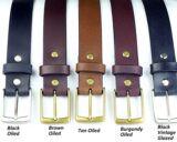 Patriot Taylor Leather Belt Colors
