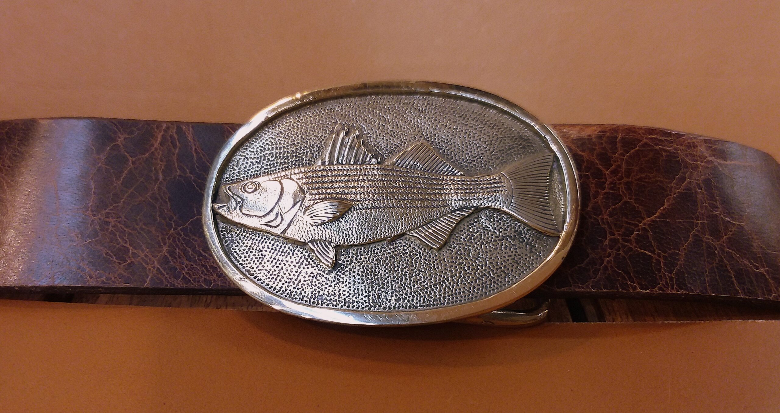 bass belt buckle