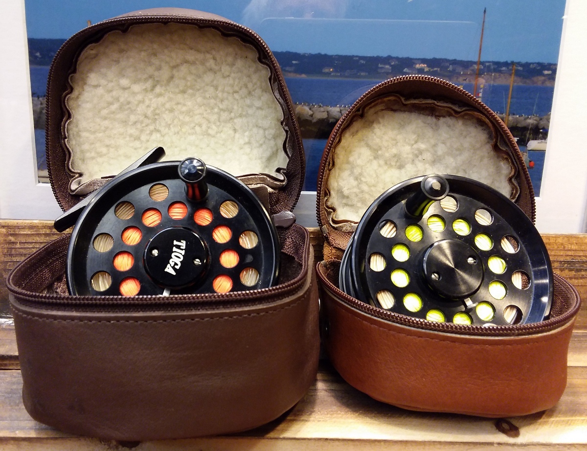 Spinning Reel Case Cover Leather Fishing Reel Bags