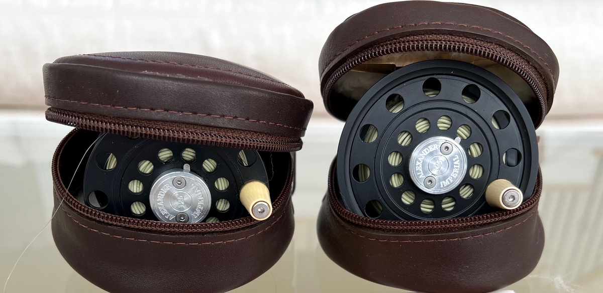 Leather Fly Reel Case - Cellar Leather