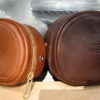 Small Tan and Large Brown Fly Reel Cases