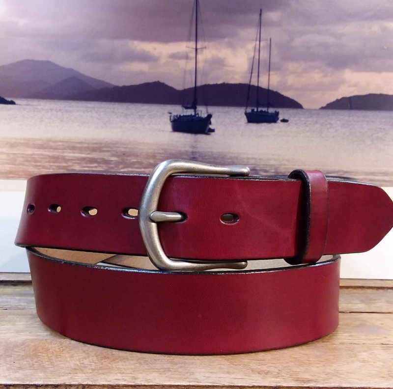 Vintage Womens Spain Leather Better Belt Size M
