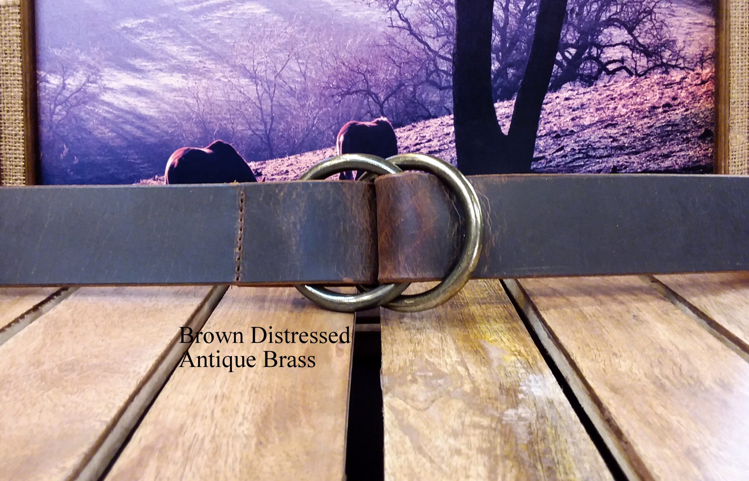 Narragansett Leathers - Double Ring Belts