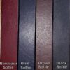 Softie Leather Colors