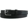 English Bridle Leather Dress Belt in 1" Black