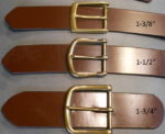 English Bridle Casual Leather Casual Belts