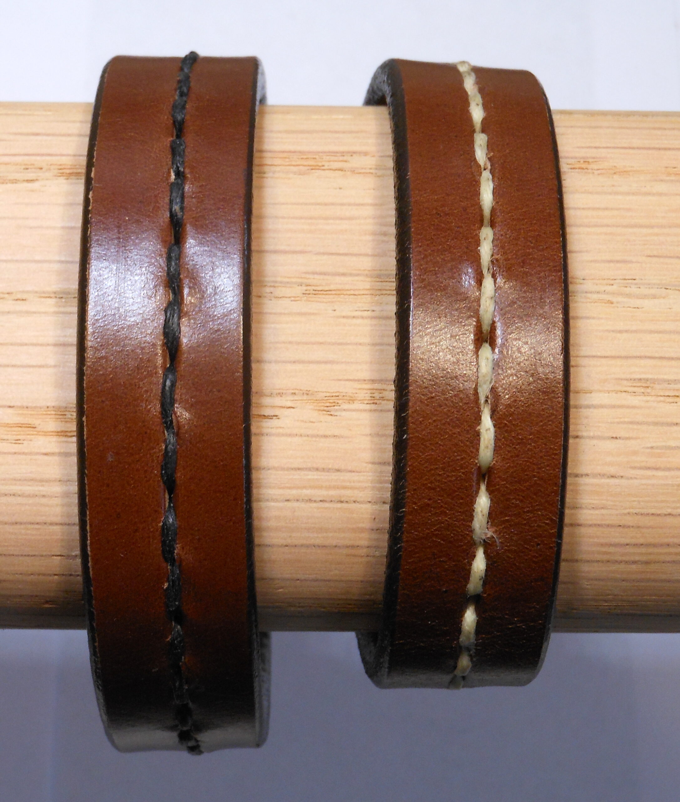 Hand Laced Leather Wristbands Cellar Leather