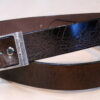 Laramie Leather Belt in Brown Vintage Glazed Leather