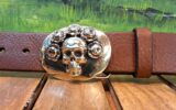 Greatful Dead Bertha Handcrafted Buckle in Solid Brass