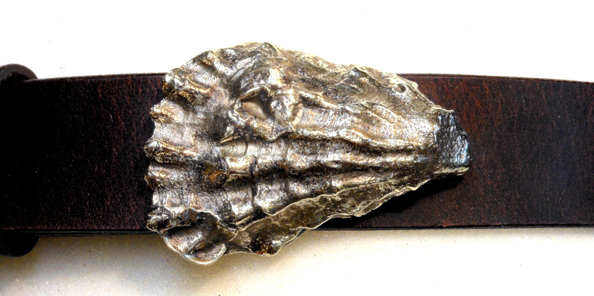 Lieutenant Island Oyster Wellfleet Belt Buckle - Image 2
