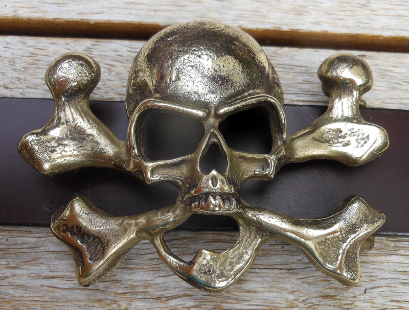 Skull Buckle – Cellar Leather