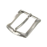Brushed Nickel Buckle in 1-1/4" and 1-1/2"