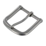 Nickel Matte Buckle in 1-3/4" and 2"