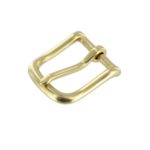 Natural Brass Buckle in 3/4" or 1"