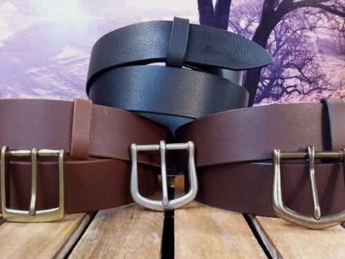 Oiled Leather Belt