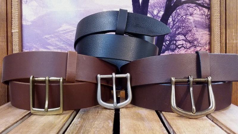 Oiled Leather Belt
