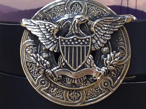 American Eagle Buckle in Solid Brass