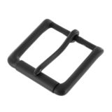 Black PVD Roller Bar Buckle in 1-1/4" or 1-1/2"