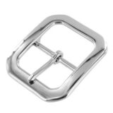 Clip Corner Buckle in 1-1/2" Nickel Plate