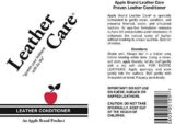 Apple Brand Leather Care`