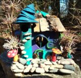 Miniature Fairy Cottage Side View