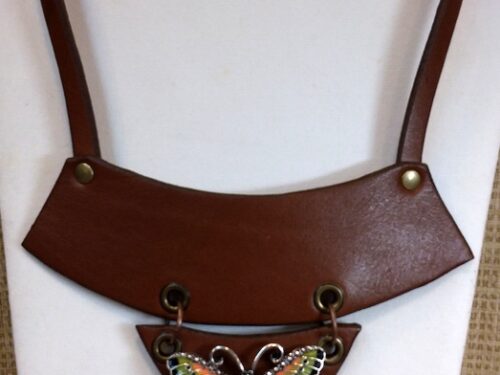 Leather Landing Necklace