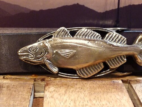 Cod Fish Buckle in 1-1/16" Red Bronze