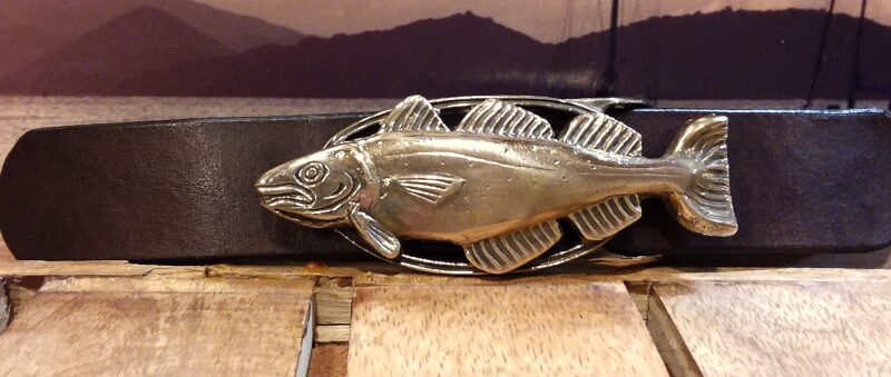 Cod Fish Buckle in 1-1/16" Red Bronze