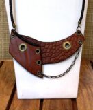 Geo #3 Leather Necklace