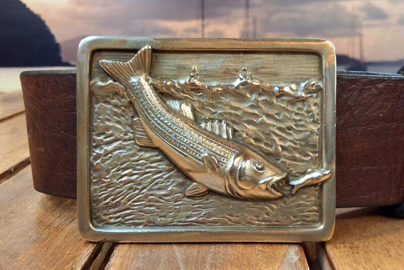 Striped Bass Fly Fishing Buckle