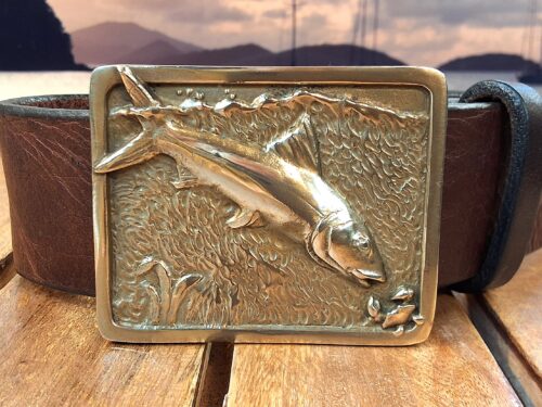 Bonefish Buckle in Bronze