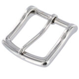 Nickel Plate Buckle in 1-1/4" to 1-3/4" width