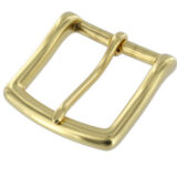 Natural Brass Buckle in 1-1/4" to 1-3/4"