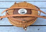 Nantucket Basket Shoulder and Tote Straps in Italian Natural Bridle