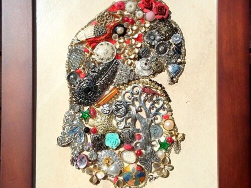 Parrot Wall Hanging Artwork
