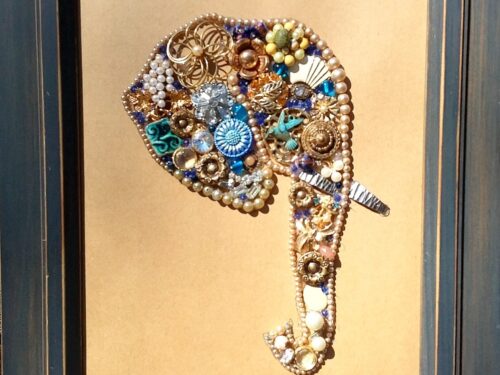 Elephant Wall Hanging Artwork