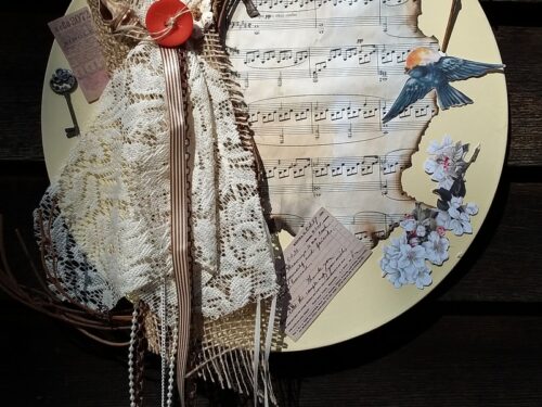Musical Notes Album Wall Art