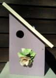 Flower Birdhouse from Novelty Nestings and Seas Creations on Cape Cod