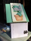 Watering Can Birdhouse from Novelty Nestings and Seas Creations on Cape Cod