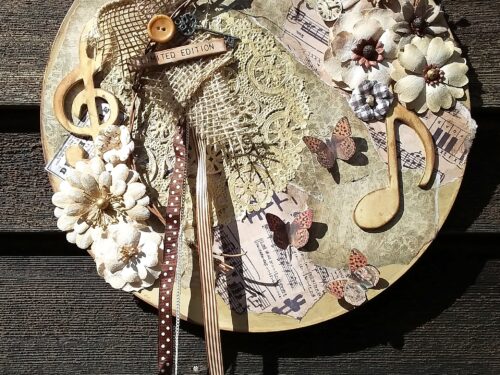 Enchanted Album Wall Art Hanging from Seas Creations @Cellar Leather on Cape Cod